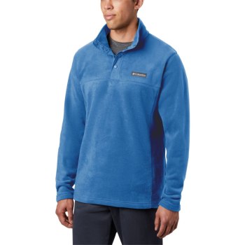 Columbia Pullover Heren, Steens Mountain Half Snap Fleece Blauw, 52SFEXLUV